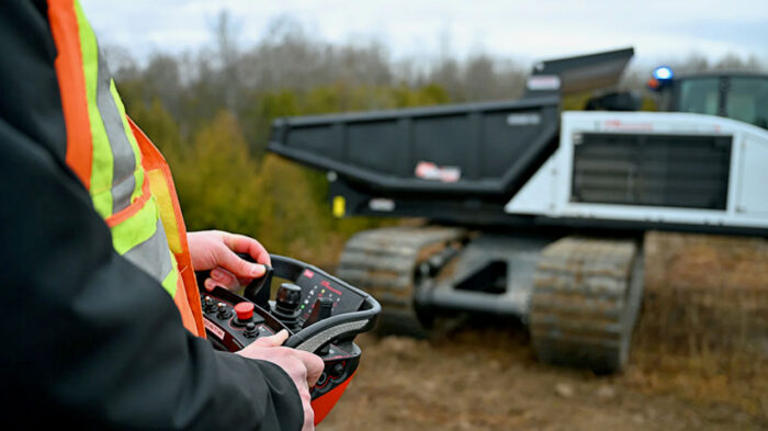 Prinoth remote controlled option