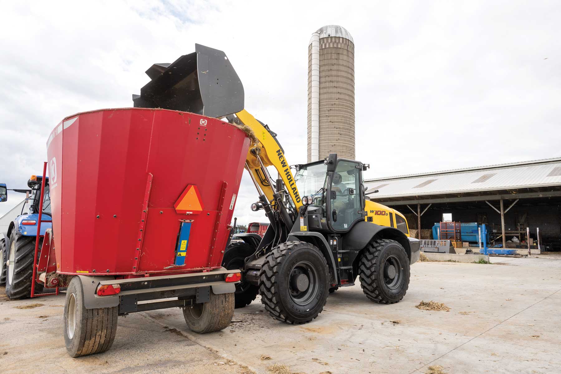 New Holland W100D