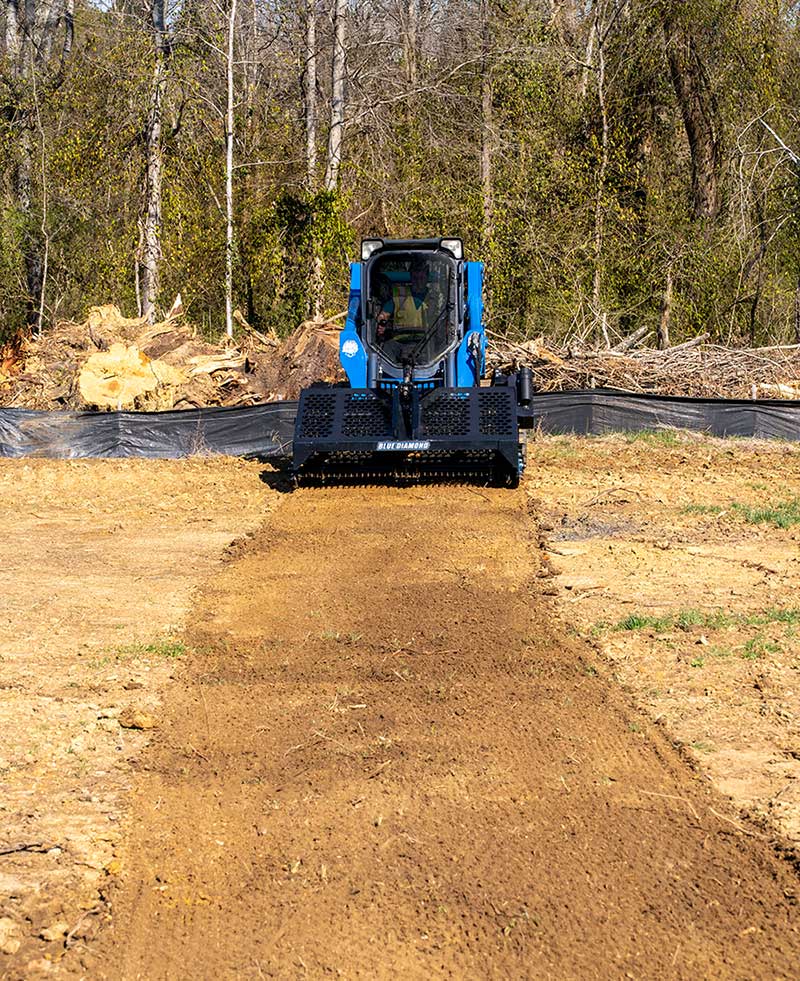 Blue Diamond Hydraulic Rock Rake