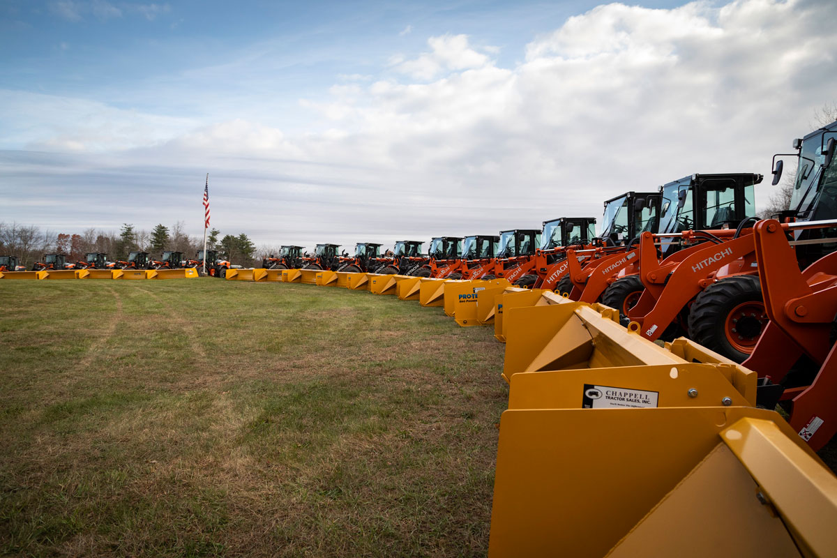 40 Hitachi wheel loaders