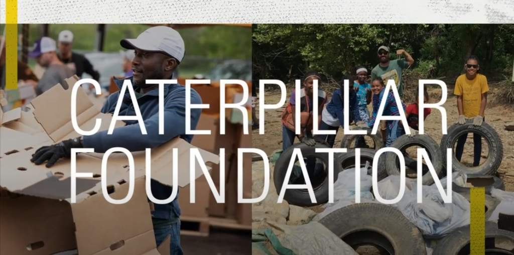 Caterpillar Foundation screenshot from video