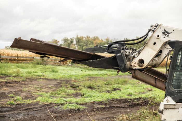 Ignite stump bucket grapple