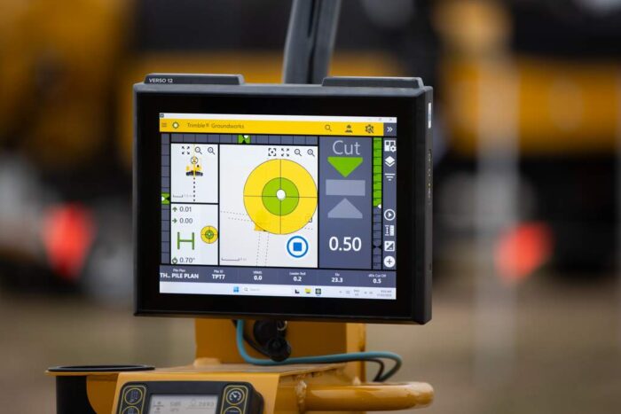 Trimble Machine Control Now Integrates with Vermeer Remote Control Pile Drivers