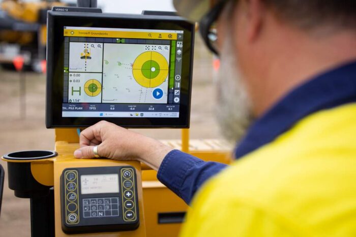 Trimble Machine Control Now Integrates with Vermeer Remote Control Pile Drivers