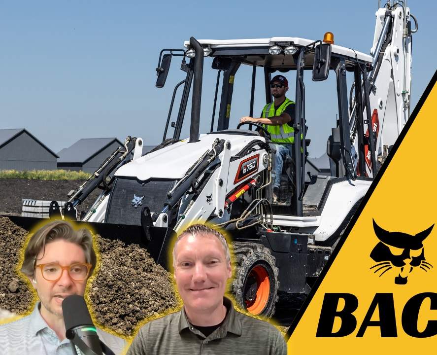 Machine Heads with Bobcat backhoe interview thumbnail