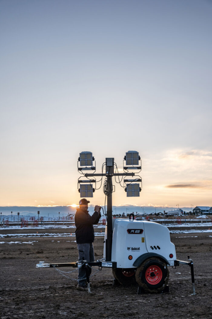 Bobcat light tower