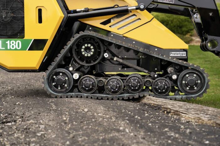 Vermeer ML180 mini loader suspension undercarriage