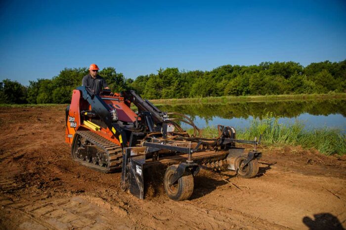 Ditch Witch stand-on skid steer