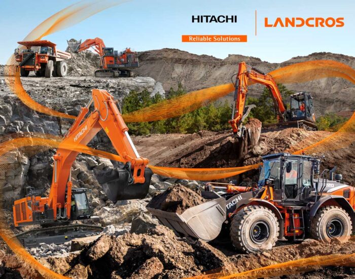 Hitachi x LANDCROS equipment