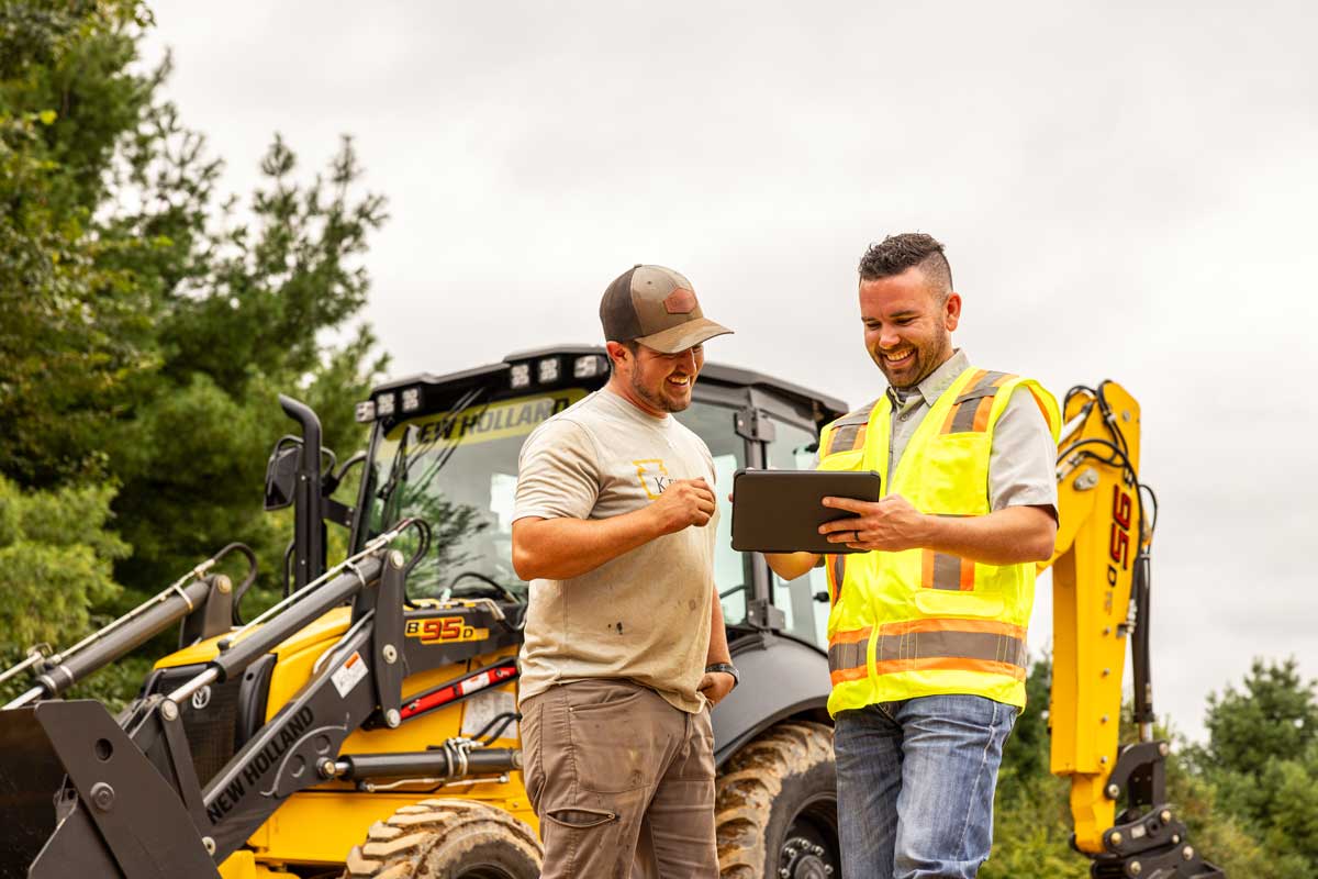 New Holland telematics platform