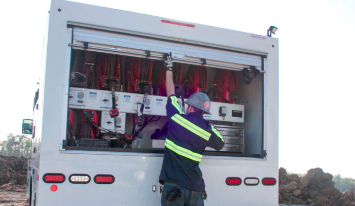 Sage Oil Vac lube truck