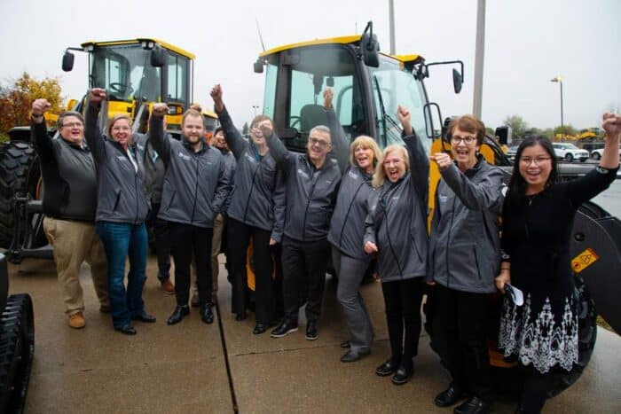 Nors Volvo Habitat GTA electric compact wheel loader 