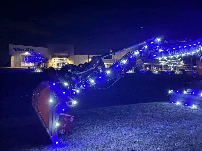 Volvo Holiday Lights