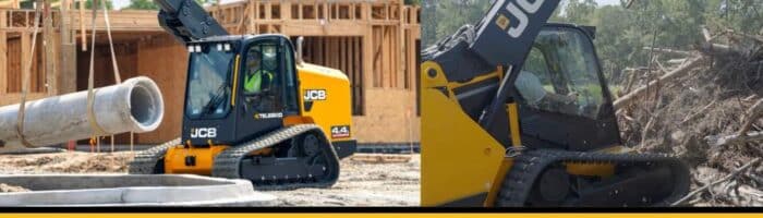 JCB Machine Heads Thumbnail 400T and the 4TS-8T Teleskid