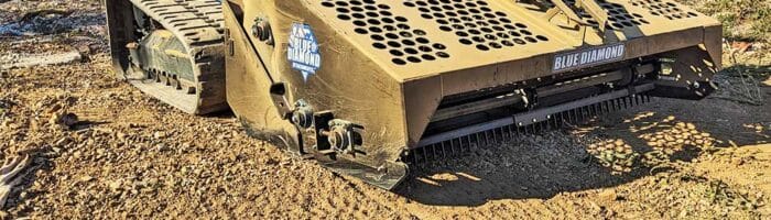Blue Diamond rock rake