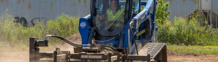 Blue Diamond power rake