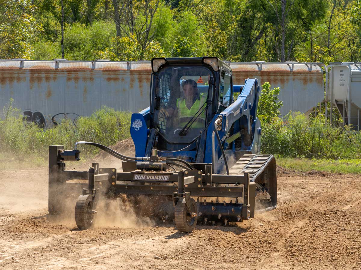 Blue Diamond power rake