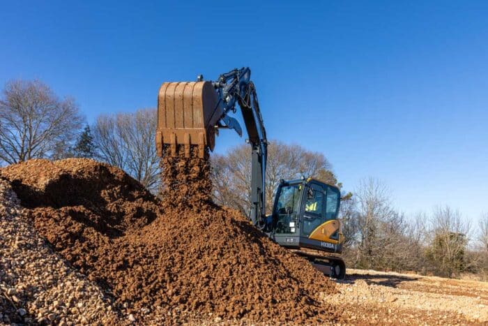 Hyundai mini excavator