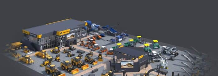 John Deere and Wirtgen booth at CONEXPO 2026
