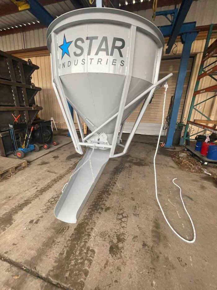 Star Industries concrete bucket