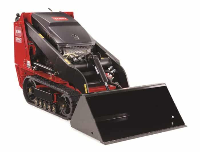 Toro Dingo TX450 compact utility loader on white background