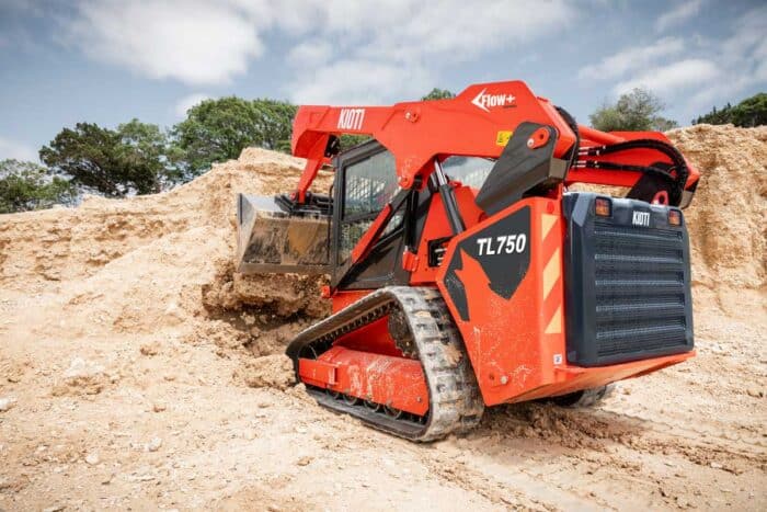 Kioti compact track loader