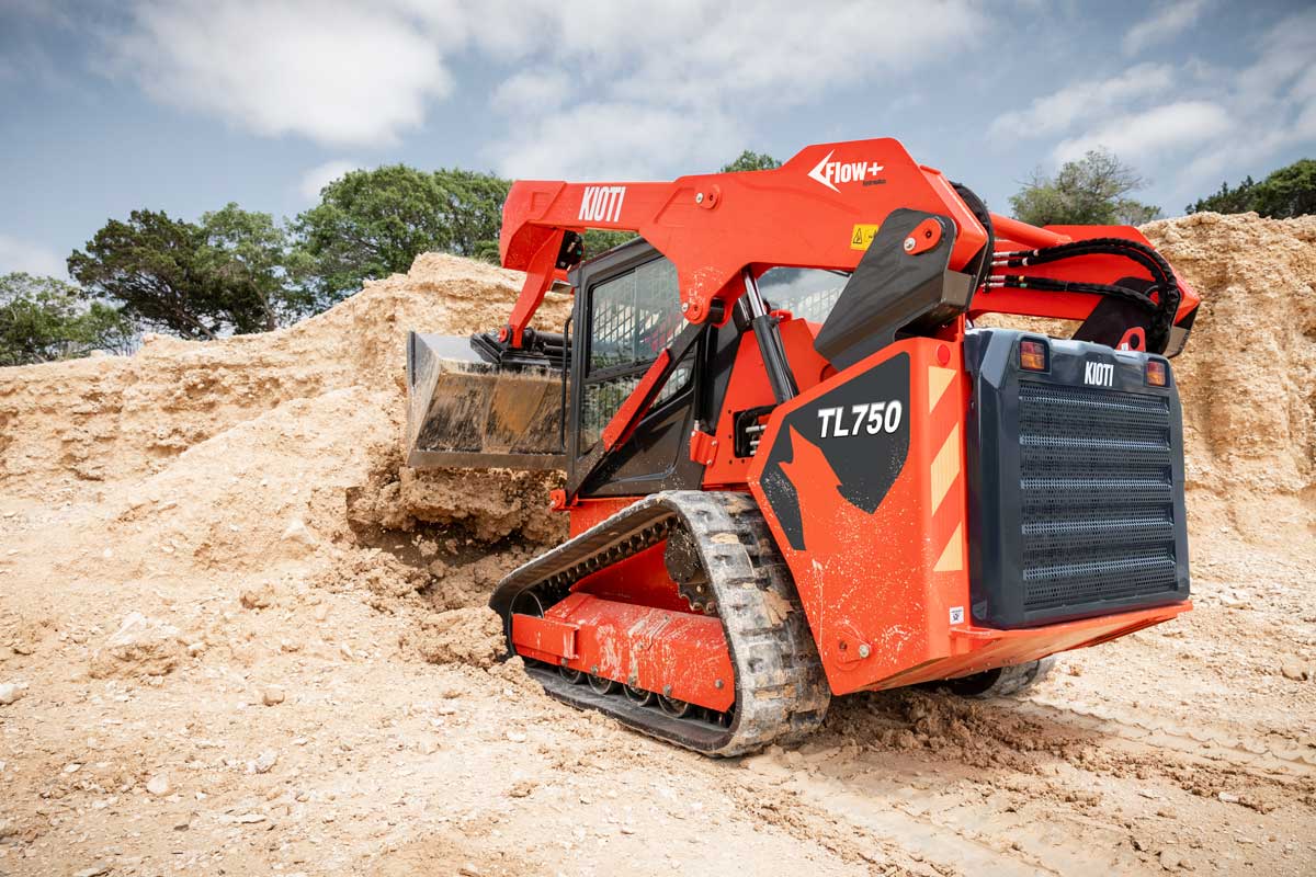 Kioti compact track loader