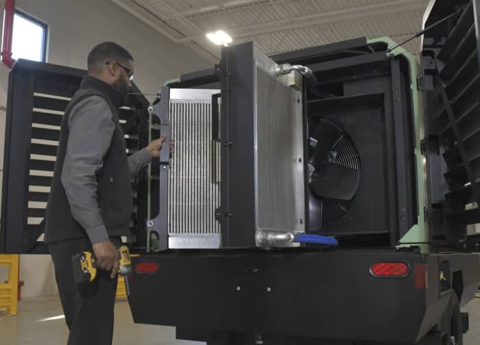 Sullair air compressor