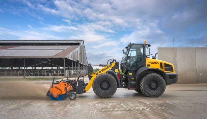 New Holland compact wheel loader