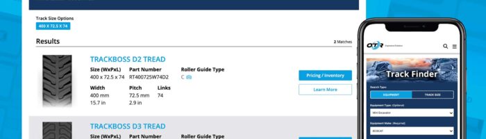 OTR's Track Finder tool