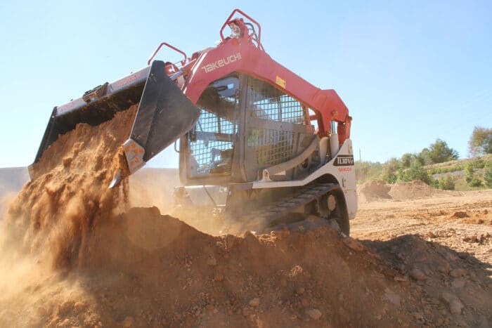 Takeuchi compact track loader