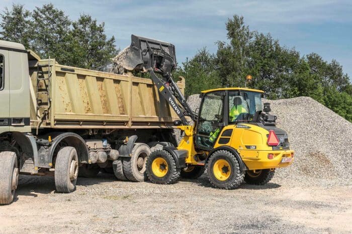 Volvo compact wheel loader