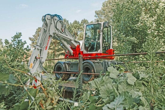 Takeuchi mini excavator