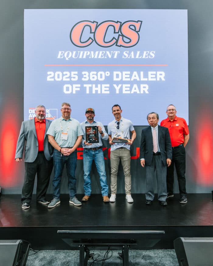 Takeuchi's Dealer of the Year