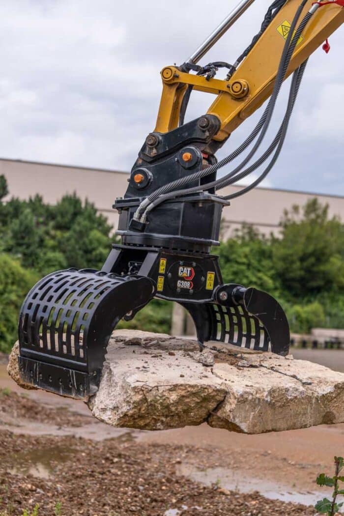 Cat demolition grapple