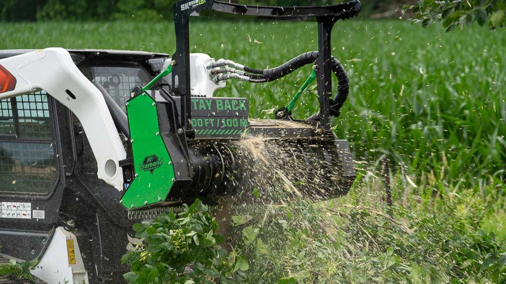 Diamond Mowers drum mulcher