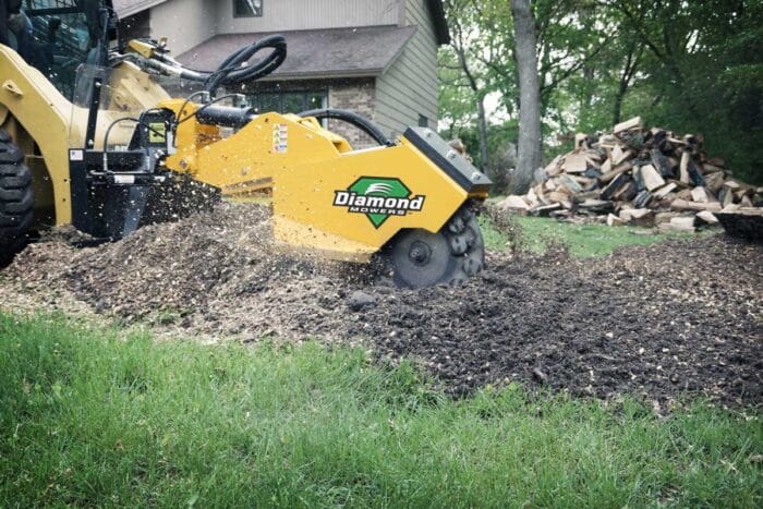 Diamond Mowers stump grinder