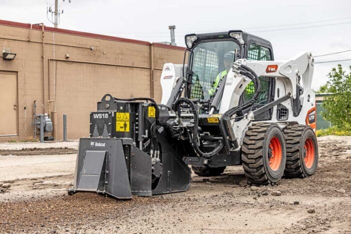 Bobcat skid steer