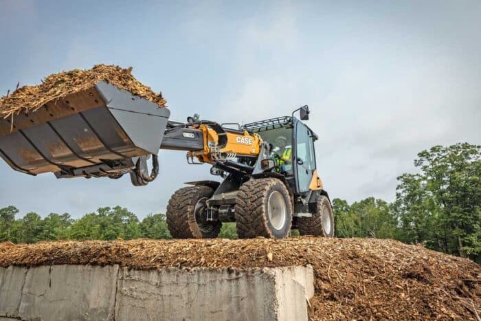 Case small articulated loader