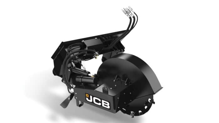 JCB stump grinder