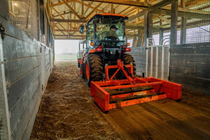 Land Pride grading scraper