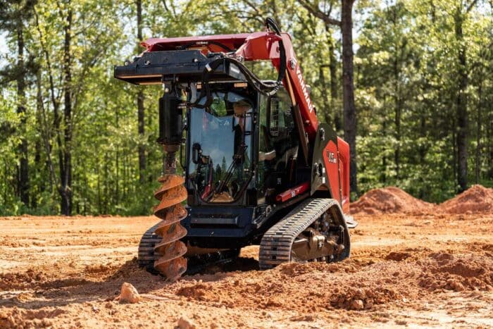 Yanmar CTL and auger