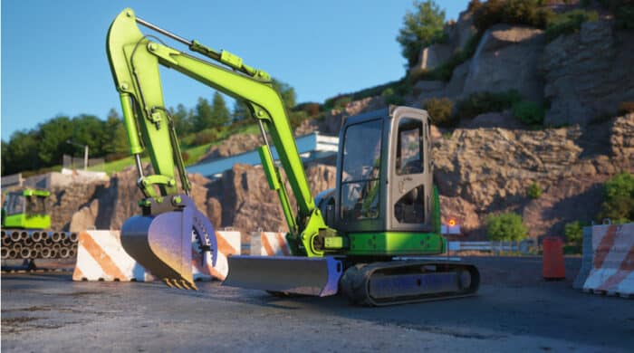 mini excavator
