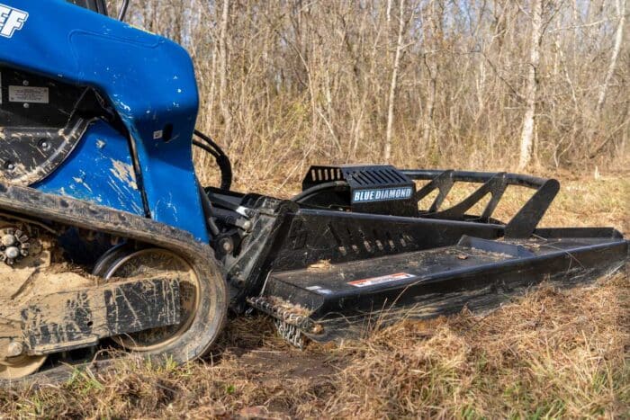 Blue Diamond Open Front Brush Cutter