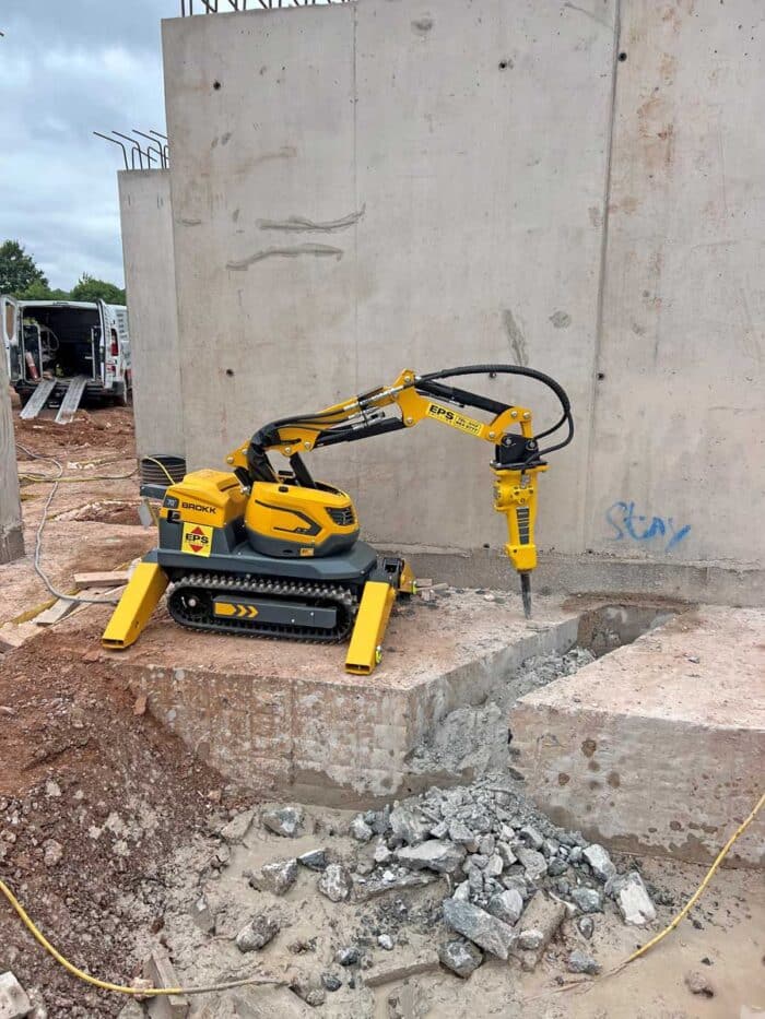 Brokk demo robot