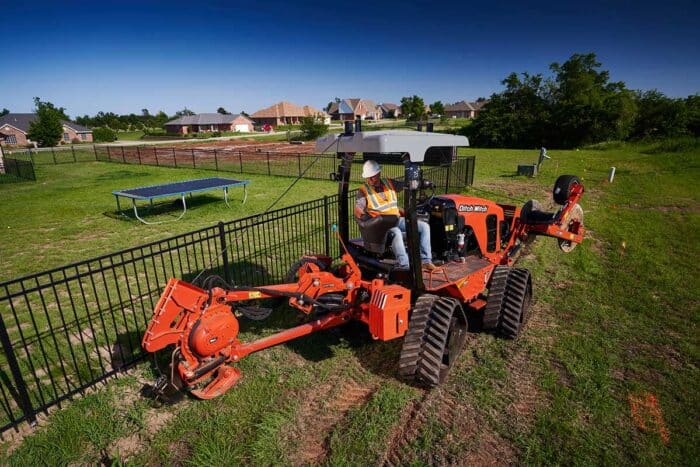 Ditch Witch trencher