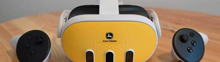 John Deere VR training