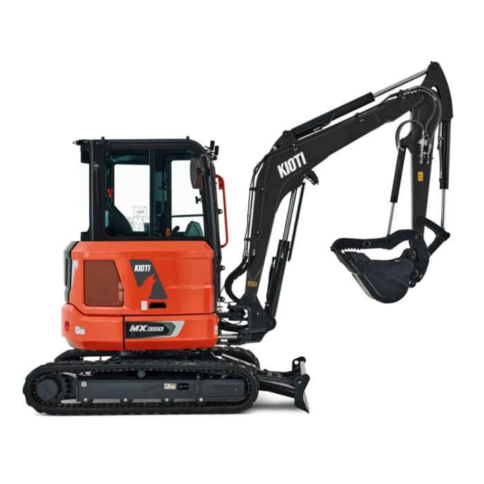 Kioti mini excavator