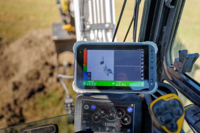 Topcon screen