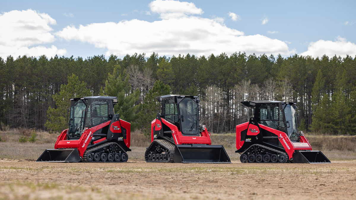Yanmar small frame lineup
